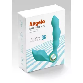 Вібростимулятор простати Boss Series Angelo Male Prostate Triple Stimulation, бірюзовий - 4