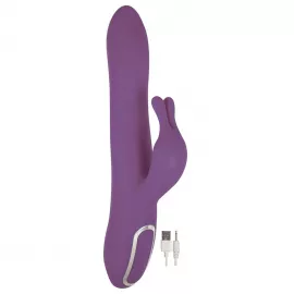 Вибратор Isabella,5 funkcji, USB Purple - 2