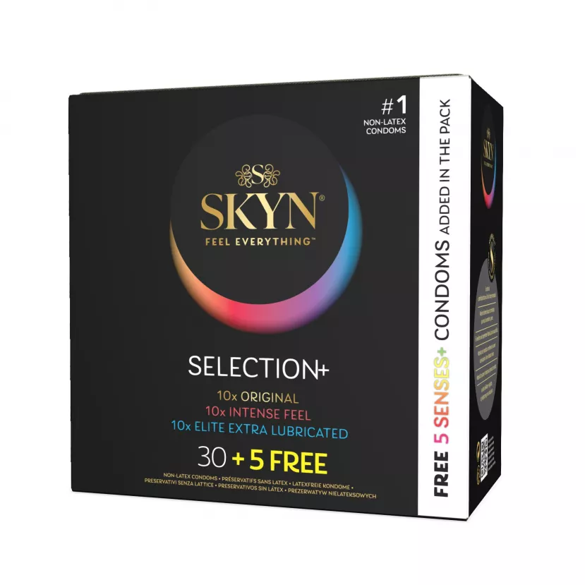 Презервативи Unimil Skyn Feel Everything Selection+ 35 шт