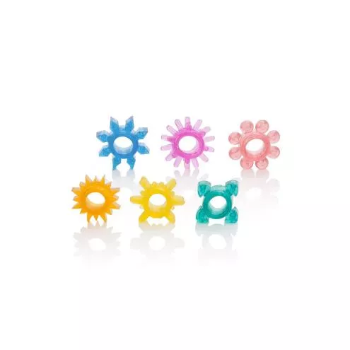 Ерекційне кільце SENSO RINGS 6 PAK ASSORTI