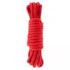 Бондажи/наручники BONDAGE ROPE 5 METER RED