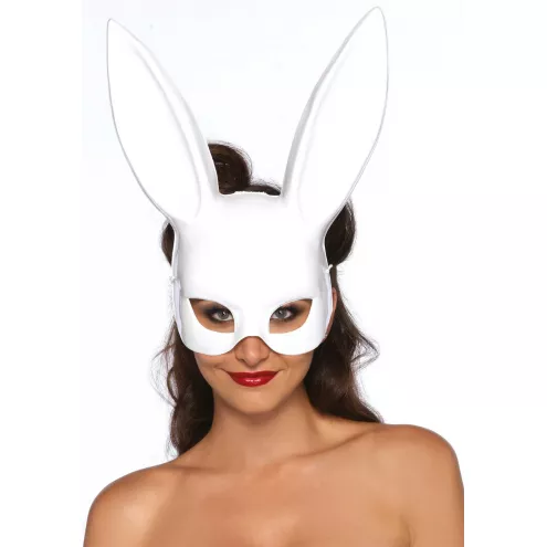 Еротична маска біла MASQUERADE RABBIT MASK WHITE