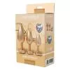 Набір анальних іграшок GLEAMING LOVE MATTE GOLD PLUG SET
