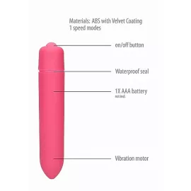 Вібропуля 1 Speed Bullet - Pink - 2