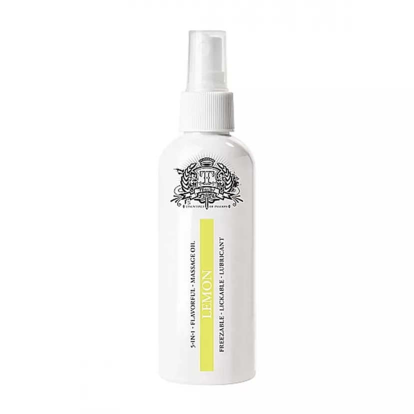 Оральный лубрикант Shots Ice Lubricant - Lemon, 80 мл