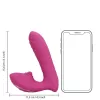 Вибратор для точки G Loveline Thrusting and Tapping Vibrator - Powerful Pink