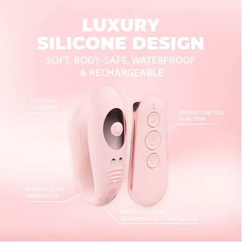 Вибратор Charme - Remote Control Dual Motor Vibe - Pink
