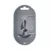 Анальная пробка Smooth Silicone Anal Plug - Medium - 3.1 / 7,9 cm - Gunmetal