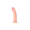 Фалоімітатор Curved Realistic Dildo with Suction Cup - 8/20,5 cm