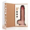 Вібратор Vibrating and Rotating Straight Cock with Balls - 8 / 20,5 cm - Flesh