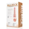 Вібратор Vibrating and Rotating Straight Cock with Balls - 8 / 20,5 cm - Flesh