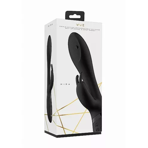 Вибратор-кролик Mira Spinning G-spot Rabbit с ротацией
