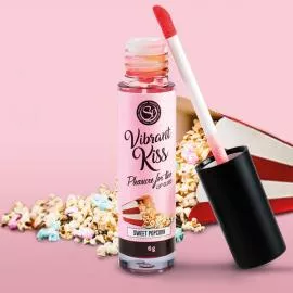 Рідкий вібратор LIP GLOSS VIBRANT KISS SWEET POPCORN - 2