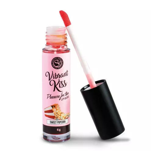 Рідкий вібратор LIP GLOSS VIBRANT KISS SWEET POPCORN