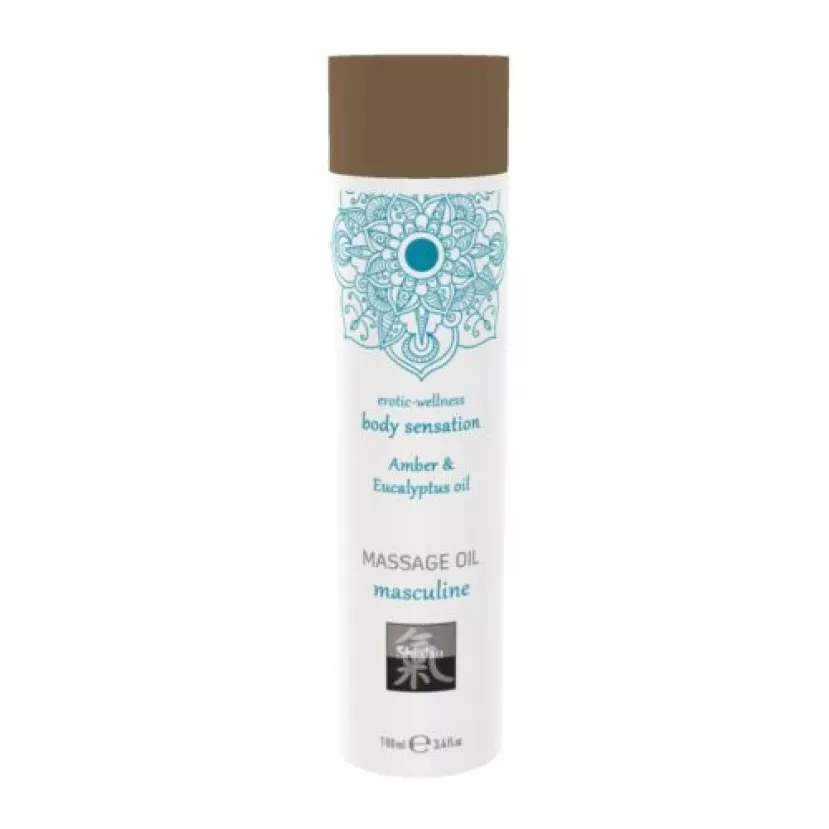 Масажное масло Shiatsu Massage Oil Amber & Eucalyptus oil 100ml