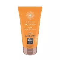 Оральний лубрикант Shiatsu Love Lubricant Body Sensation Edible Mango and Green Tea - манго і зелений чай