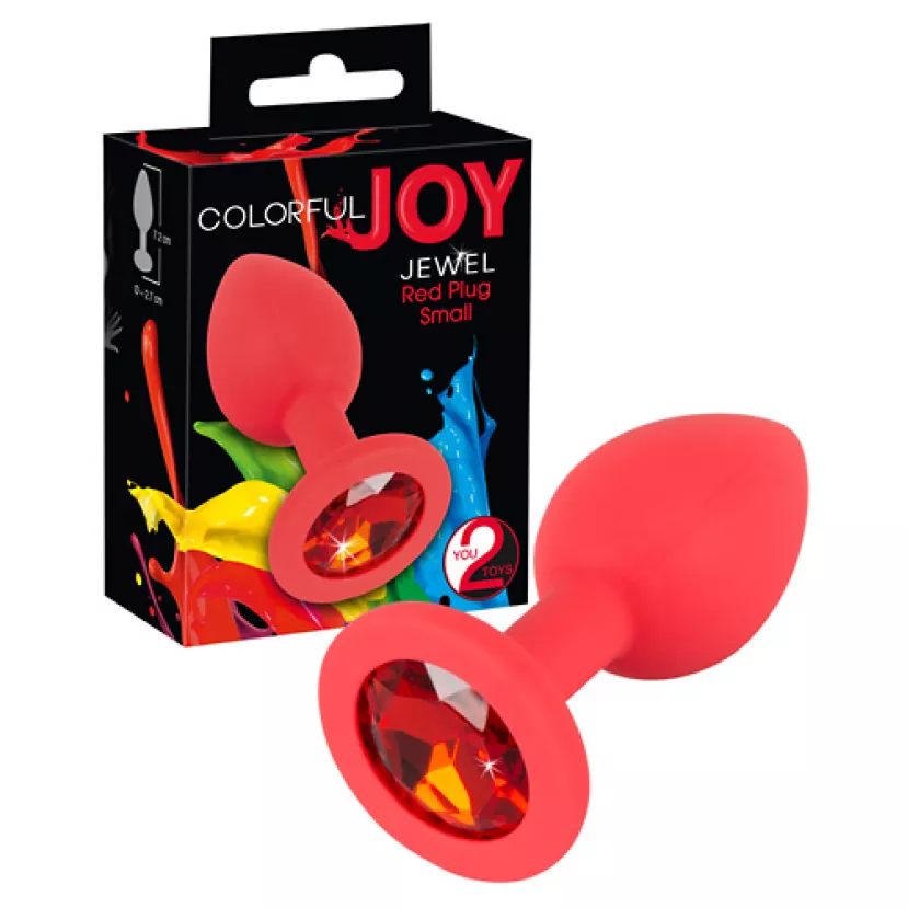 Анальная пробка Colorful Joy Jewel R
