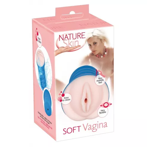 Мастурбатор вагина Nature Skin Soft Vagina