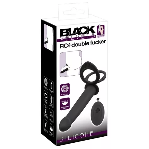 Для двойного проникновения вибратор RC DOUBLE FUCKER