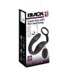 Масажер простати з кільцем на мошонку BLACK VELVETS COCK RING W BUTT