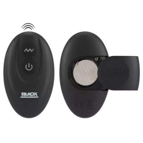 Масажер простати з кільцем на мошонку BLACK VELVETS COCK RING W BUTT