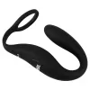Масажер простати з кільцем на мошонку BLACK VELVETS COCK RING W BUTT