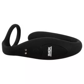 Масажер простати з кільцем на мошонку BLACK VELVETS COCK RING W BUTT - 8