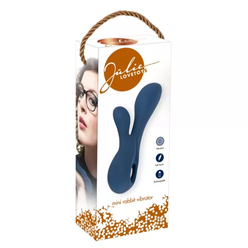 Ультрагибкий мини-вибратор Jülie Mini Rabbit