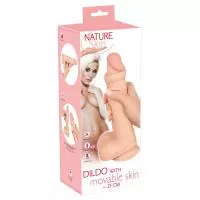 Реалистичный фаллоимитатор NS Dildo with movable skin 25