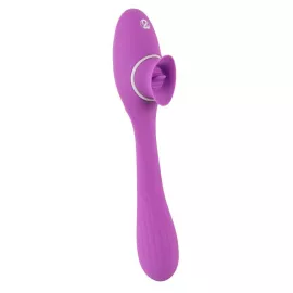 Вакуумний стимулятор 2 Function bendable Vibe - 4