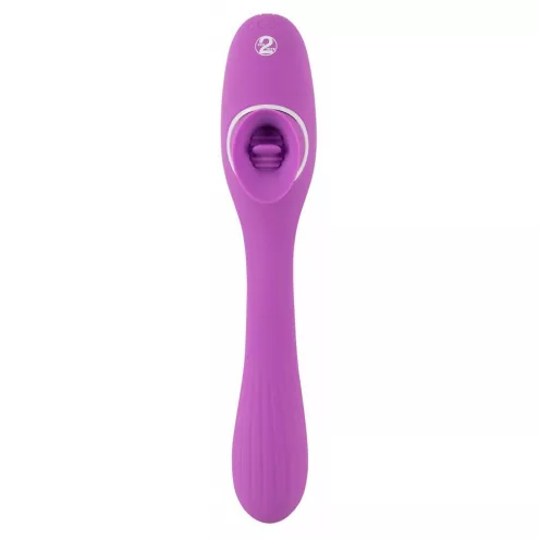 Вакуумний стимулятор 2 Function bendable Vibe