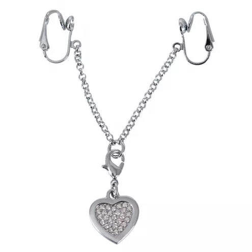 Зажим для клитора Intimate Heart-shaped Chain