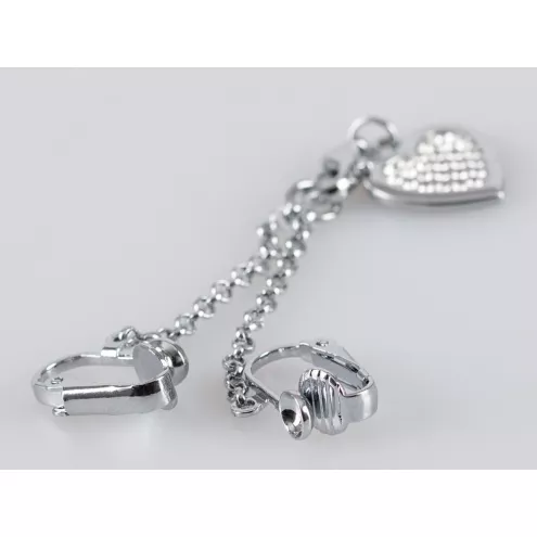 Зажим для клитора Intimate Heart-shaped Chain