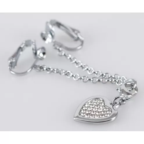 Зажим для клитора Intimate Heart-shaped Chain