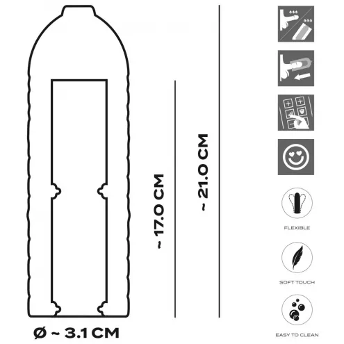 Змінний рукав Suck-O-Mat 3 Performance Sleeve XL