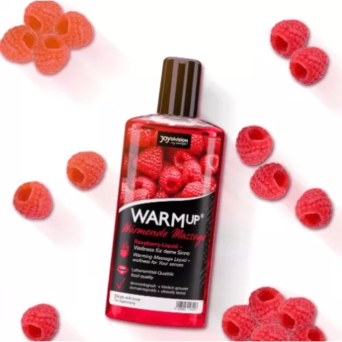 Масажна олія - WARMup Raspberry! 150мл