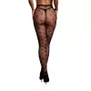 Колготки - Le Desir Heart Patterned Tights Black XS/XL