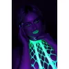 Бодістокінг - Ouch! Bodystocking With Halterneck Green, XL/4XL