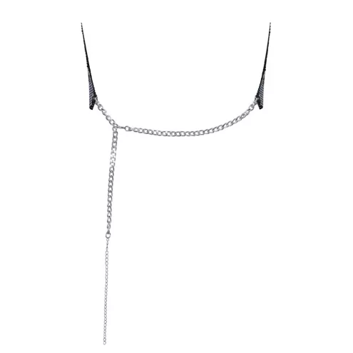 Топ - Сottelli Collection Metal Top Black S-L