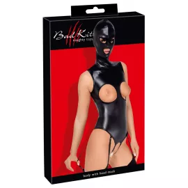 Боді з маскою - 2480484 Bad Kitty Body Mask, black M - 1