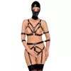 Боді з маскою - 2480492 Bad Kitty Strap+Mask Set, black XS