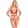 Боді - 2480514 Bad Kitty Strap Body, red L