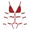 Боді - 2480514 Bad Kitty Strap Body, red L