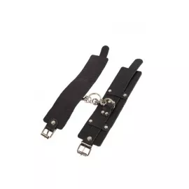 Наручники Leather Dominant Hand Cuffs Black - 3