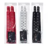 Кайдани на щиколотки Leather Double Fix Leg Cuffs Black