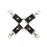 Фіксатор - Leather Fixer Slave Black