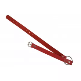Кляп Leather O-Ring Gag Red - 2