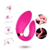 Вибратор для двоих Crescent light pink