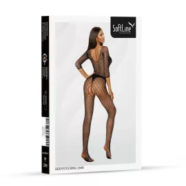 Бодистокинг - Bodystocking 2048, black - One Size - 2