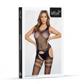 Бодистокинг - Bodystocking 2065, black - One Size - 2